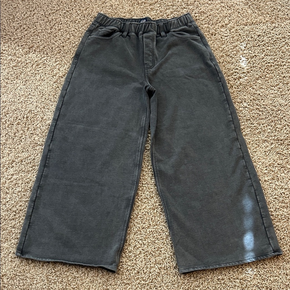 GAP Gray Wide-Leg Pants